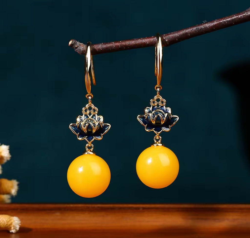 Echoes of Dunhuang - Amber Lotus Radiance