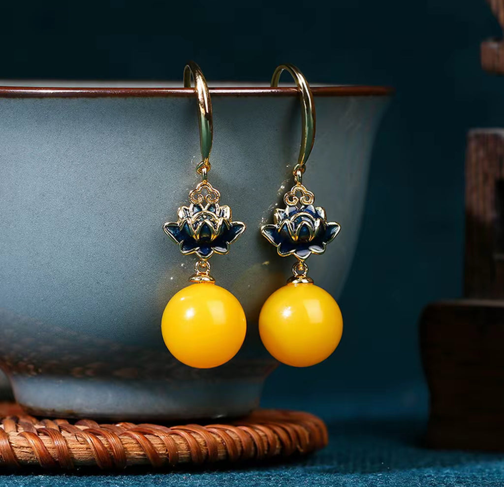 Echoes of Dunhuang - Amber Lotus Radiance