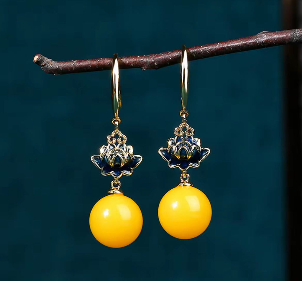 Echoes of Dunhuang - Amber Lotus Radiance